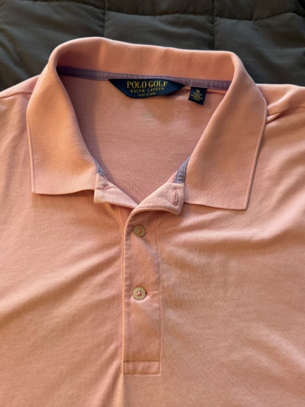 Polo Golf Ralph Lauren Short Sleeve Classic Fit Performance Golf Polo Size XL